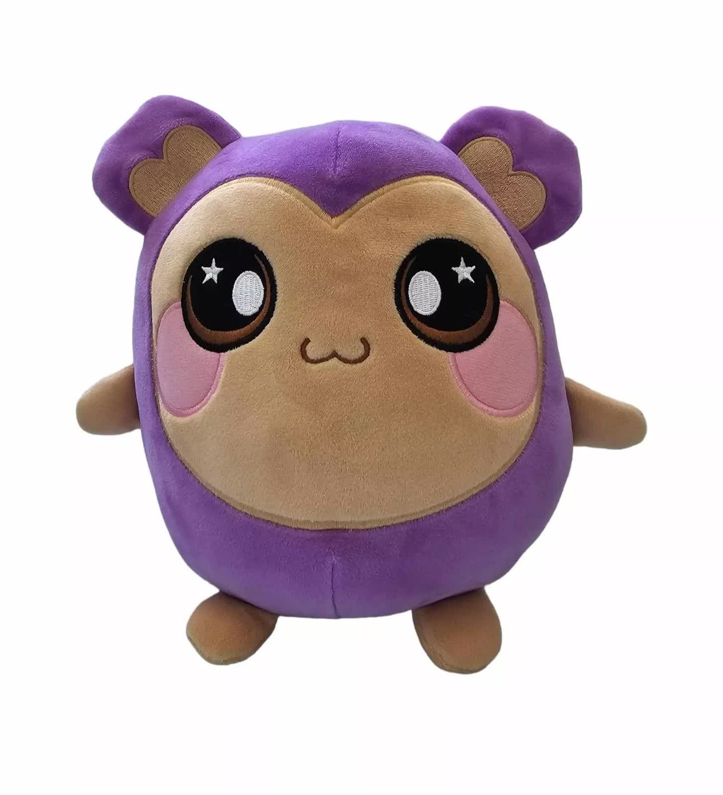 Squeezamals Plush Purple Monkey 9" Plush Toy
