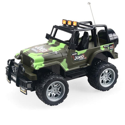 Remote Control Electric Car with Usb Charging for Kids - Green Buggy