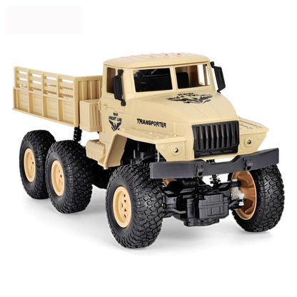 2.4ghz 4ch Remote Control Dongfeng 7 Six-wheeled Armor Truck Toy - Green