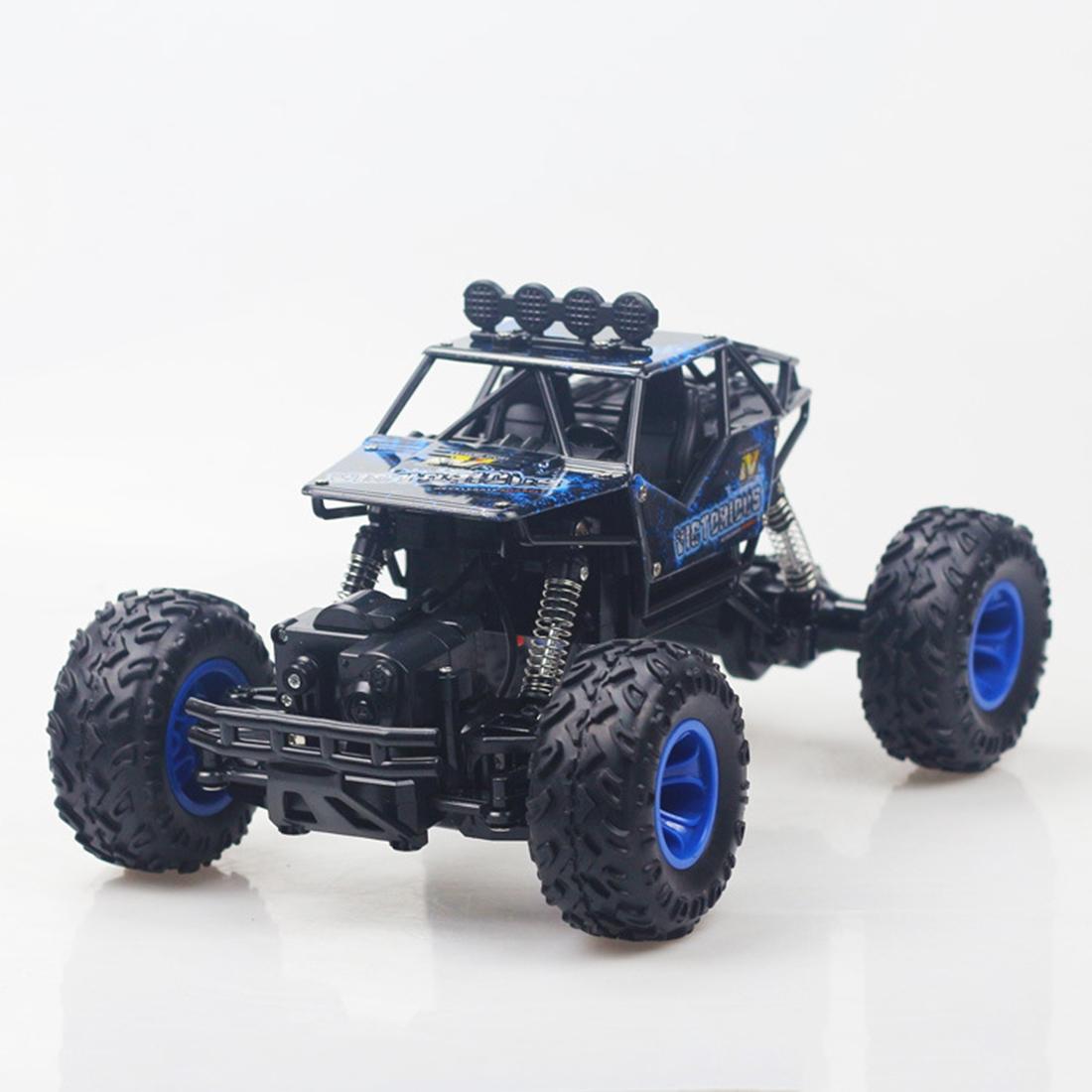 Large 1 16 Alloy Climbing Car - 28cm Remote Control Toy for Cross-country Adventures - Blue